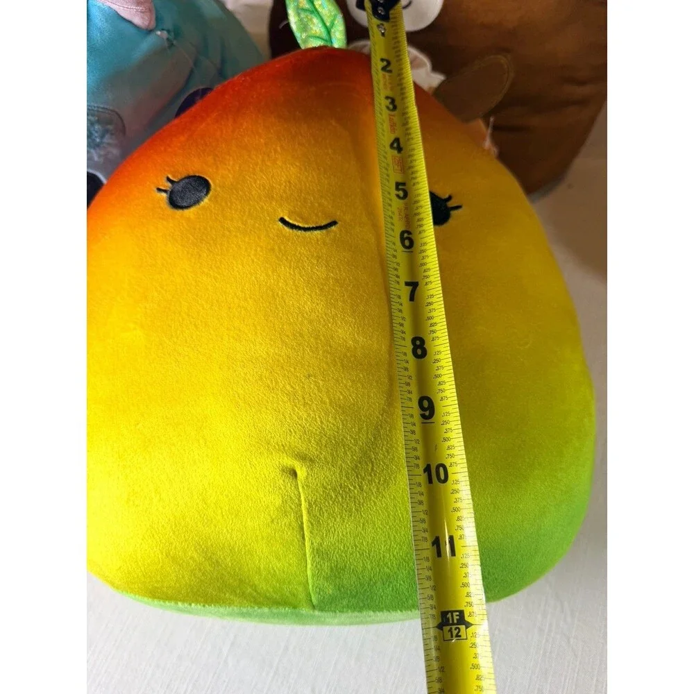 Lot of 5 Squishmallows Large 12 Inch Ximena Bernie Sully Terry Stitch